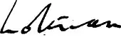 signature de Philip Kerr (11e marquis de Lothian)