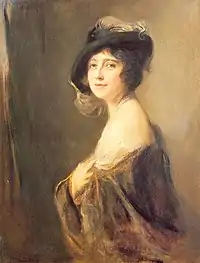 Elizabeth Bowes-Lyon par Philip de László (1931).
