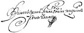 signature de Pylyp Orlyk