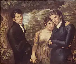 Nous trois (1805), par Philipp Otto Runge.