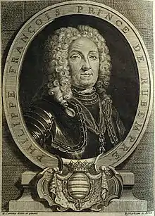 Portrait du prince de Rubempré (1728)