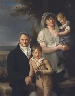 Philippe Pinel et sa famille (1807), collection particulière.