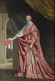 Portrait du cardinal de Richelieu par Champaigne (National Gallery).