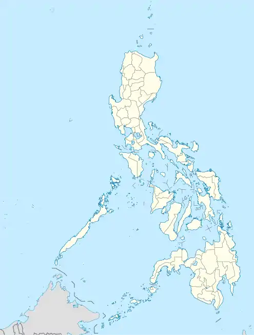 Carte des aéroports des Philippines