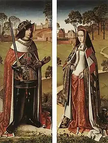 Les parents de Ferdinand : Philippe le Beau et Jeanne de Castille.