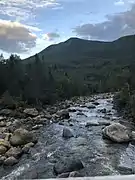 Ruisseau du Diable au Parc national de la Gaspésie, août 2020