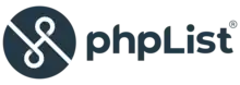 Description de l'image PhpList logo.png.