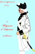 régiment de Piémont de 1776 à 1779