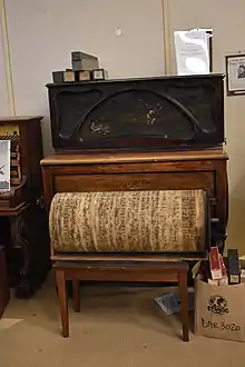 Piano mécanique Elce, vers 1910.