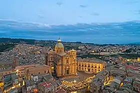 La cathédrale de Piazza Armerina.