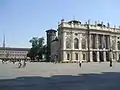 La place Castello et le palais Madame.