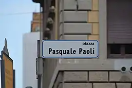 Place Pascal-Paoli à Rome