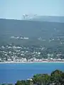 Vue du pic de Bertagne et de Saint-Cyr-les-Lecques depuis La Madrague.