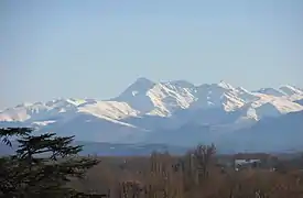 Vue sur le Pic du Midi de Bigorre