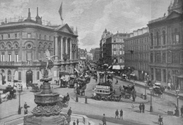 Piccadilly Circus à Londres.