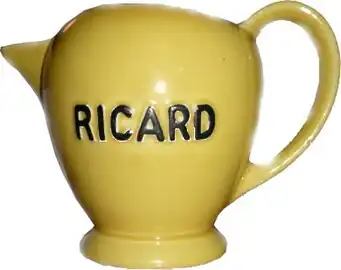 Le célèbre pichet à eau Ricard par Revol