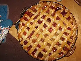 Image illustrative de l’article Tarte à la rhubarbe