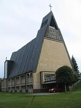 L'église de Pielisensuu.