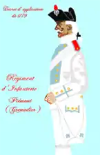 régiment de Piémont de 1779 à 1791