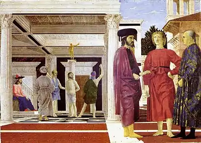 La Flagellation du Christ, Piero Della Francesca.