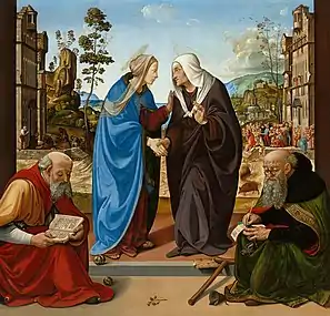 Retable de la Visitation, Piero di Cosimo.