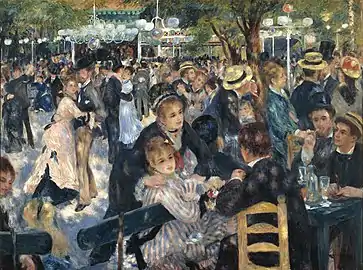 Bal du moulin de la Galette, (Renoir)