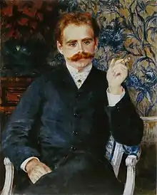Albert Cahen d'Anvers par Renoir (1881).