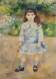 Pierre-Auguste Renoir : L'Enfant au fouet1885