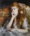 Jeune Femme assise (La Pensée), Pierre-Auguste Renoir.