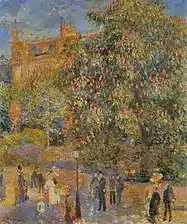La place Saint-Georges, tableau de 1875 réalisé par Pierre-Auguste Renoir.