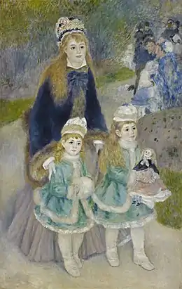 La Promenade ou Mère et Enfants (1874-1876), par Auguste Renoir.