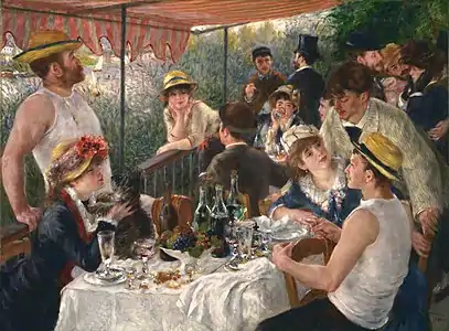 Le Déjeuner des canotiers (1881), Collection Phillips