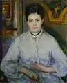Madame Victor Chocquet par Pierre-Auguste Renoir, 1875, Staatsgalerie (Stuttgart)