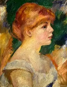 Auguste Renoir, Suzanne Valadon (vers 1885), Washington, National Gallery of Art.