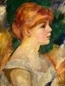 Auguste Renoir, Suzanne Valadon (vers 1885), Washington, D.C., National Gallery of Art.