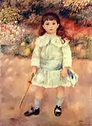 Renoir, L'Enfant (Étienne Goujon) au fouet, 1885.