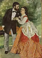 Pierre-Auguste Renoir, Les Fiancés,  1868