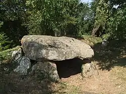 Le dolmen des Bignes.