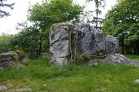 Pierre à sacrifices de Ceinturat (Cieux), Haute-Vienne).