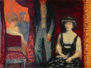 Pierre Bonnard, La Loge (1908)