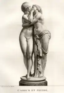 Statue : L'Amour et Psyché.
