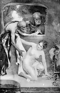 Suzanne au bain, Salon de 1901.