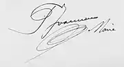 Signature de Pierre Joannon