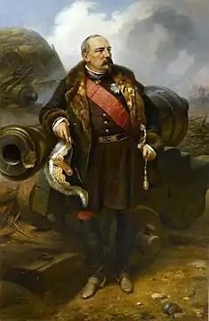 Pierre Joseph François Bosquet, maréchal de France après la guerre de Crimée, Horace Vernet, 1857.