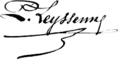 signature de Pierre Leyssenne