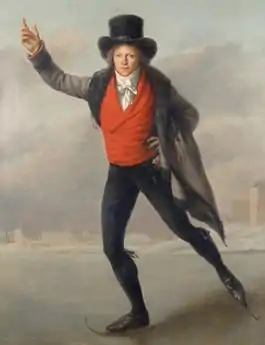 Bertrand Andrieu en patineur, 1798 (Paris, Hôtel de la Monnaie)