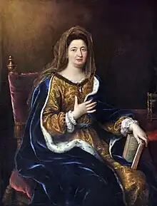 Françoise d'Aubigné, marquise de Maintenon par Pierre Mignard, 1694.