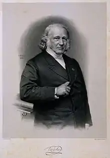 Description de l'image Pierre Salomon Segalas. Lithograph by J. B. A. Lafosse, 1868 Wellcome V0005357.jpg.