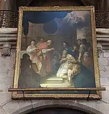 « La communion de St Jérôme » par Pierre Subleyras.