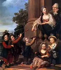 Pierre V de Parseval et sa famille, Guillaume Voiriot.